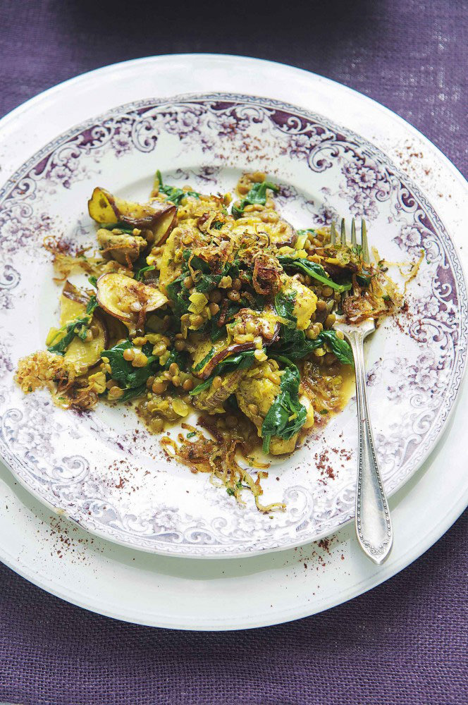 Aubergines Lentil 2