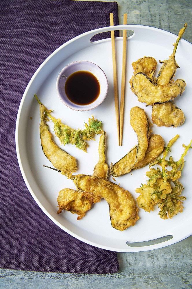 Aubergines Tempura