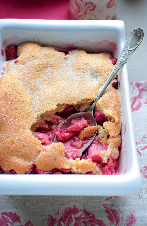 Rhubarb Pudd