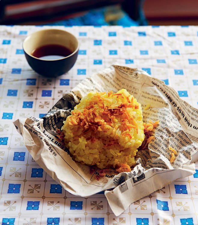 Sticky Rice With Turmeric P81