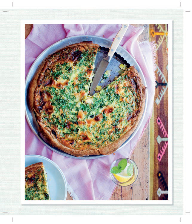 Turkish Flavours Leek And Parmesan Tart