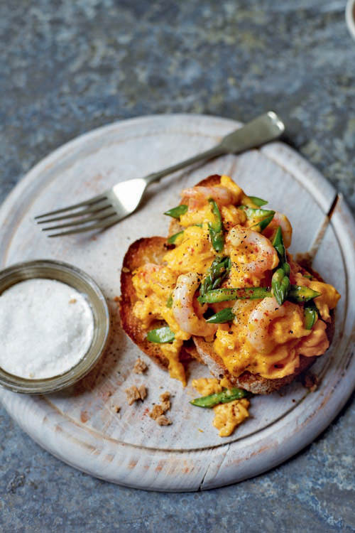 Eggs Prawns
