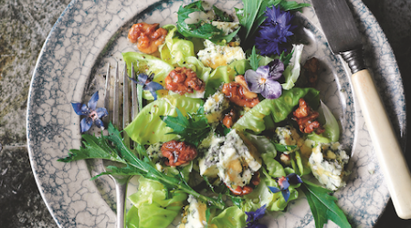 Flower salad 1 flowers side