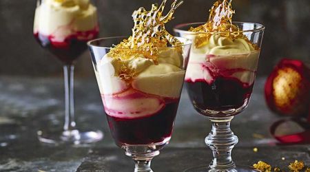 Mulled Berries With  Champagne Syllabub 2