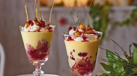 Pomegranate Trifles