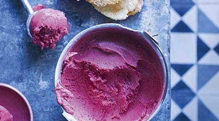 Roasted Plum Sorbet