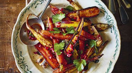 Roasted Carrots And Parsnips